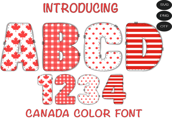 Canada Flag Font: A Bold Statement for Modern Designers