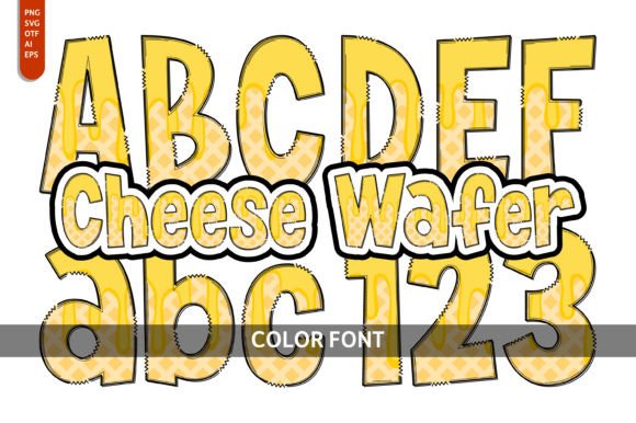 Cheese Wafer: A Playful Font for Creative Projects