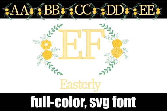 Easterly Monogram: Elevating Spring Projects with Modern Elegance