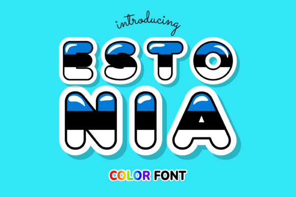 Estonia: A Color Font Inspired by National Pride
