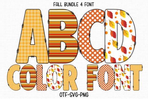 Fall Alphabet: A Festive Font for Autumn Projects