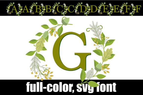 Gather Green Monogram: Weaving Modern Celtic Charm into Your Designs