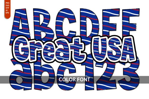 Great Usa: A Typeface That Captures American Spirit