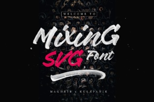 Mixing: A Striking SVG Font for Bold Designs