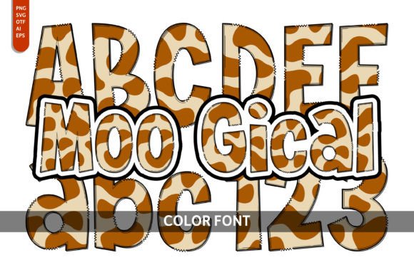 Moo Gical: A Playful Typeface for Creative Projects
