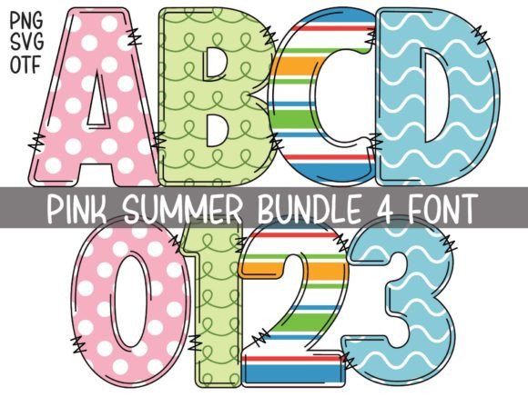 Pink Summer: Capturing the Spirit of Warm Days in a Creative Font
