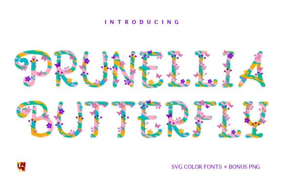 Prunellia Butterfly: A Font That Brings Joy to Your Designs