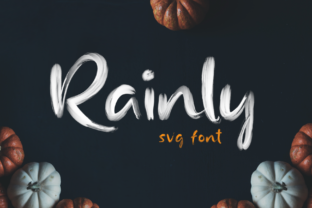 Rainly: The Modern Brush Font for Bold Designs