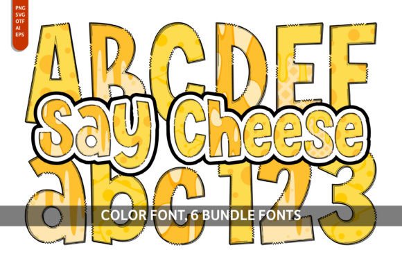 Say Cheese Bundle: Fonts That Spark Creativity