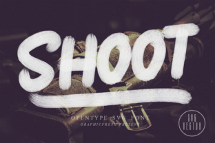 Shoot: The Bold SVG Font for Urban Design