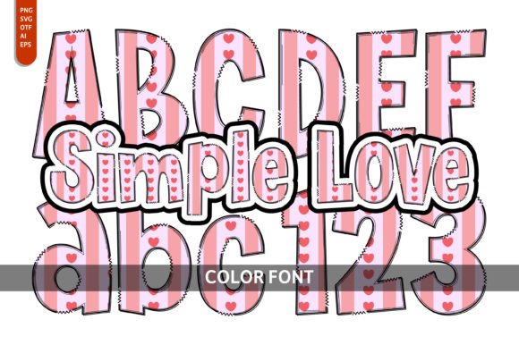 Simple Love: A Playful Font for Creative Projects