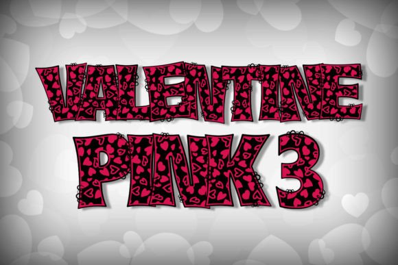 Valentine Pink 3: A Creative Font for Modern Designers